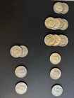 17 Kennedy Half Dollar 1966-1988 50C Circulated Coin Lot Uncertified Collection