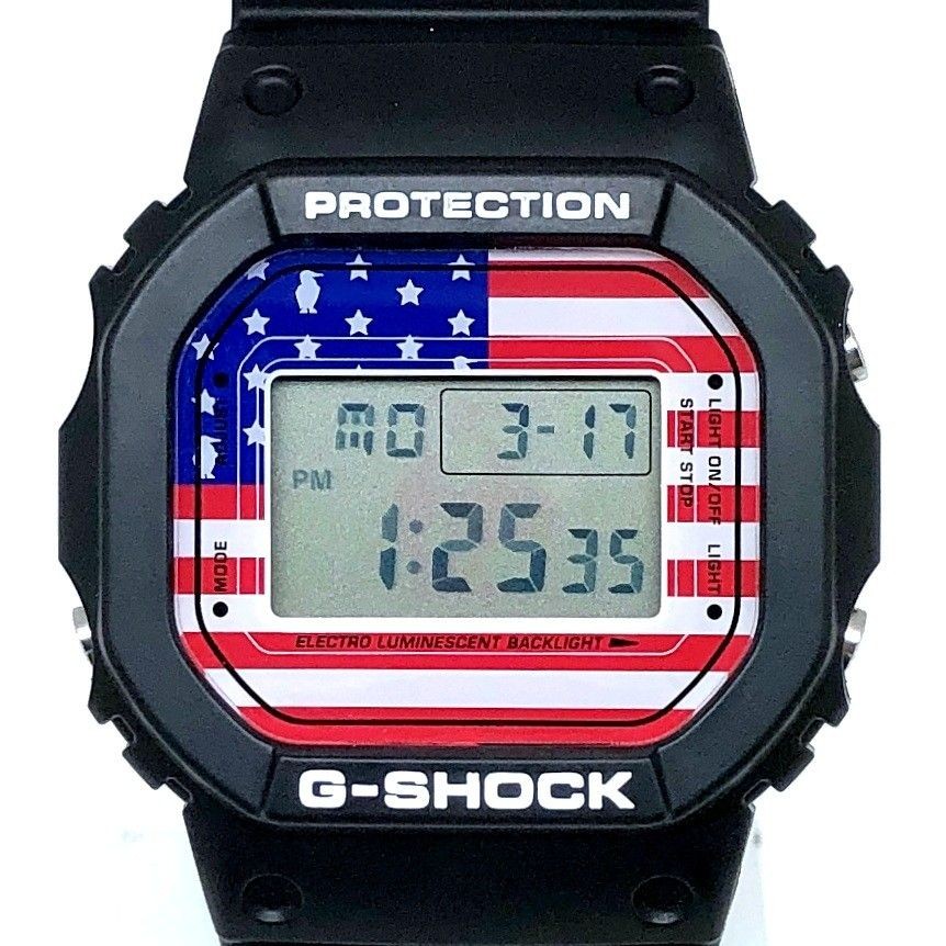 CASIO G-SHOCK DW-5600VT CHUMS 35th Flag Stars Stripes Collab Watch Japan  2018