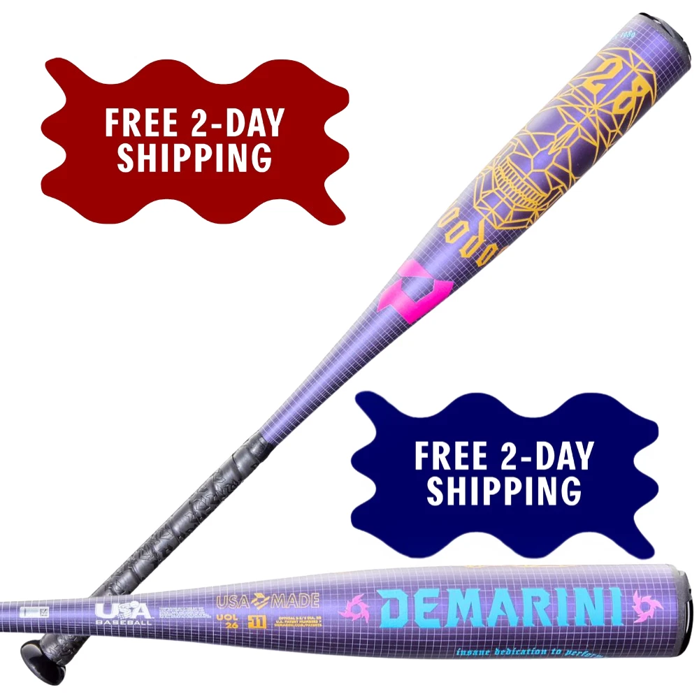 Mazza Baseball DeMarini Voodoo One (-10) 2025 – 27"/17 Oz, Big Barrel 2 3/4", Giovani Avanzati