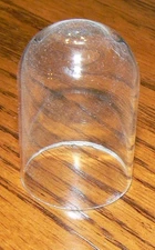 Custom cut glass dome for antique Philmore and other crystal radio detectors