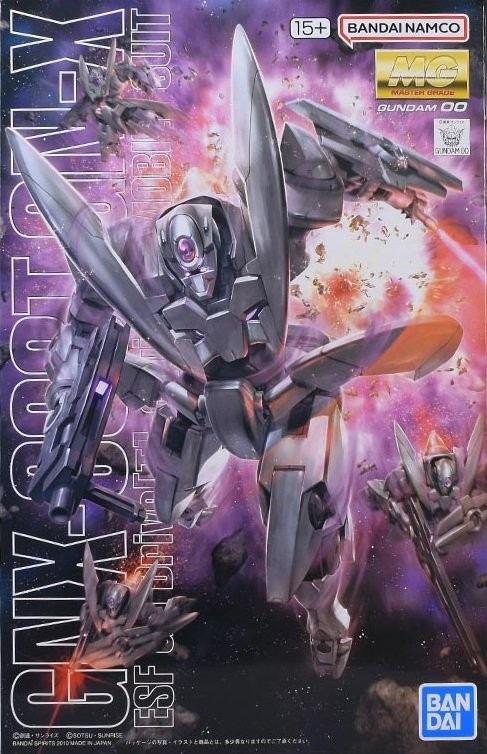 Bandai MG 1/100 GNX-603T GN-X Mobile Suit Gundam 00 Gunpla Model Kit