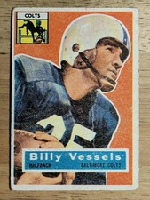 1956 Topps #120 Billy Vessels RC (GOOD)