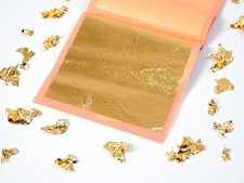 24K Double Gold Leaf Transfer 1Booklet 25 Sheets