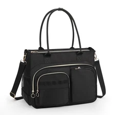 Tote Bag for Women, Lightweight Work Handbag 16.5 Inch Laptop Purse for Nurse...