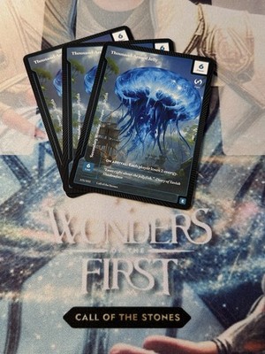 3x Thousand-Armed Jelly Epic Wonders Of The First Call Of The Stones Play Set