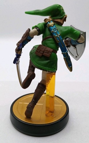 Link Amiibo Nintendo The Legend of Zelda Super Smash Bros Series - Picture 4 of 10