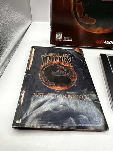 Mortal Kombat Trilogy VGA 1997 Windows PC BIG BOX Ultra Rare! - Picture 3 of 18