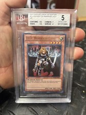 Yugioh D.D Warrior Lady DUSA-EN051 Ultra 1st BGS 5 CGC PSA 2017