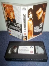 CAPITAL PUNISHMENT - SAM CALLIS, RICHARD DRISCOLL - CERT 18 - VHS PAL UK VIDEO