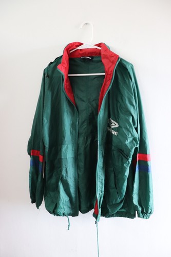 Vintage Umbro Green Nylon Windbreaker Jacket Size M - Very Good Condition - Picture 8 of 17
