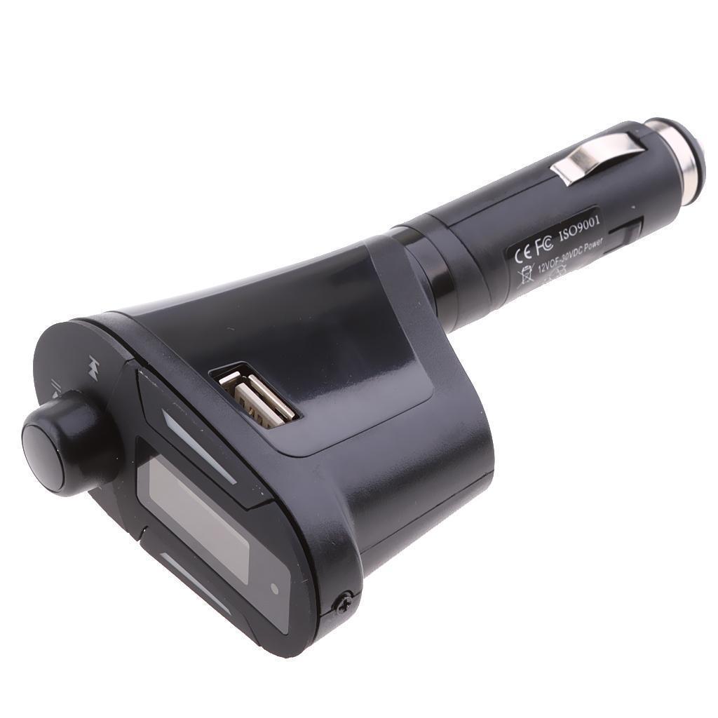 InCar MP3 WMA Wireless FM Transmitter Modulator LCD Display & Remote