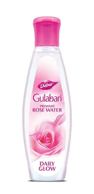 Dabur Gulabari Premium Natural Rose Water Gulab Jal Pani Gulabjal Glowing Skin