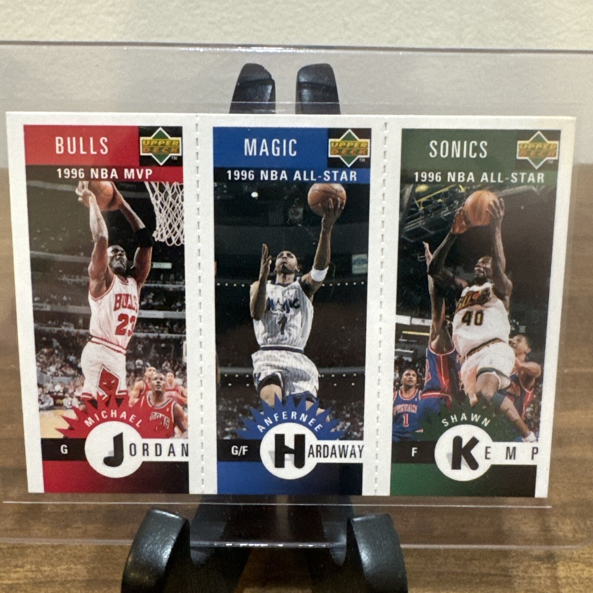 1996-97 Upper Deck Michael Jordan/Anfernee Hardaway/Shawn
