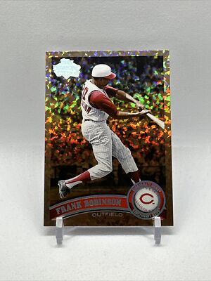 2011 Topps Update Frank Robinson Cognac Legends SP Cincinnati Reds HOF ...