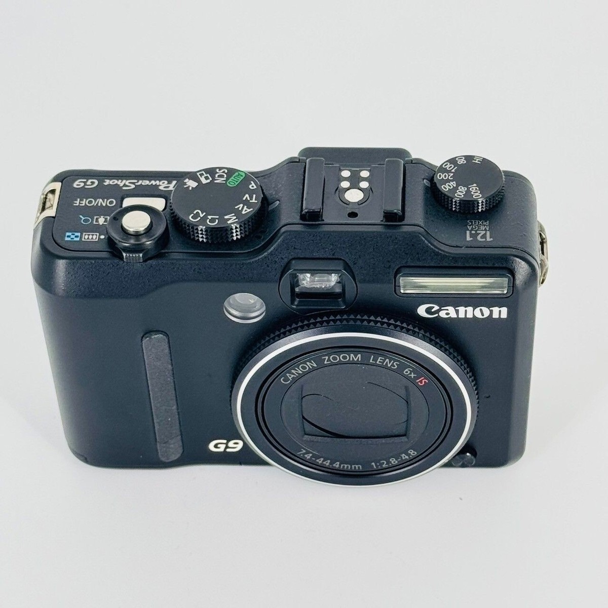 Near Mint] Canon PowerShot G9 Black 12.1MP Digital Camera 6x