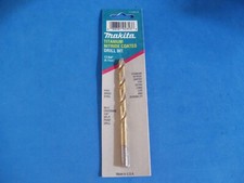 MAKITA 17/64" TITANIUM HIGH SPEED STEEL DRILL BIT HSS THUNDERBOLT MADE IN USA