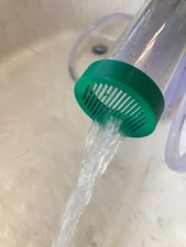 Python water changer cap - Fish protection and Water diffuser