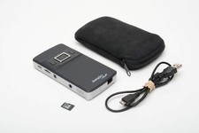 Optoma Technology PK201 Pico DLP Projector, batt case, tested, great