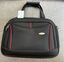 Samsonite Portico-2 Black Boarding Carry On Travel Bag New
