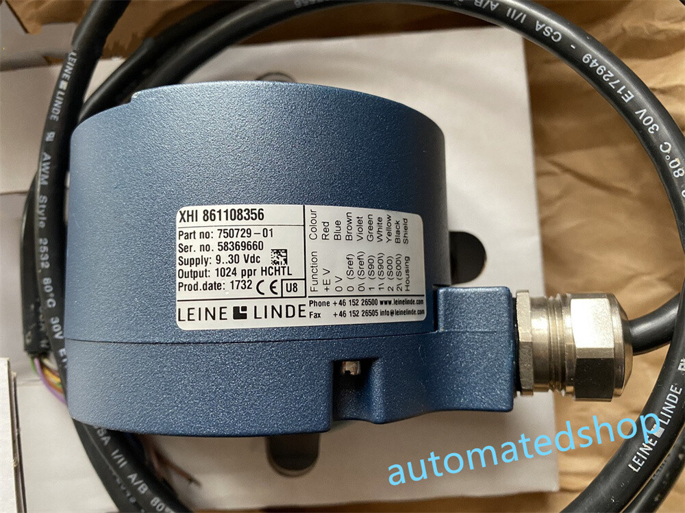 Leine&Linde 861108356-1024 750729-01 Encoder Fast Shipping Via DHL or FedEx