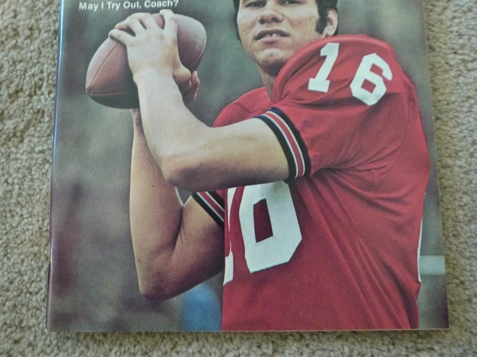 HTF DECEMBER 19 1971 NFL Baltimore COLTS vs PATRIOTS PLUNKETT Game Program EUC - Image 4 of 4