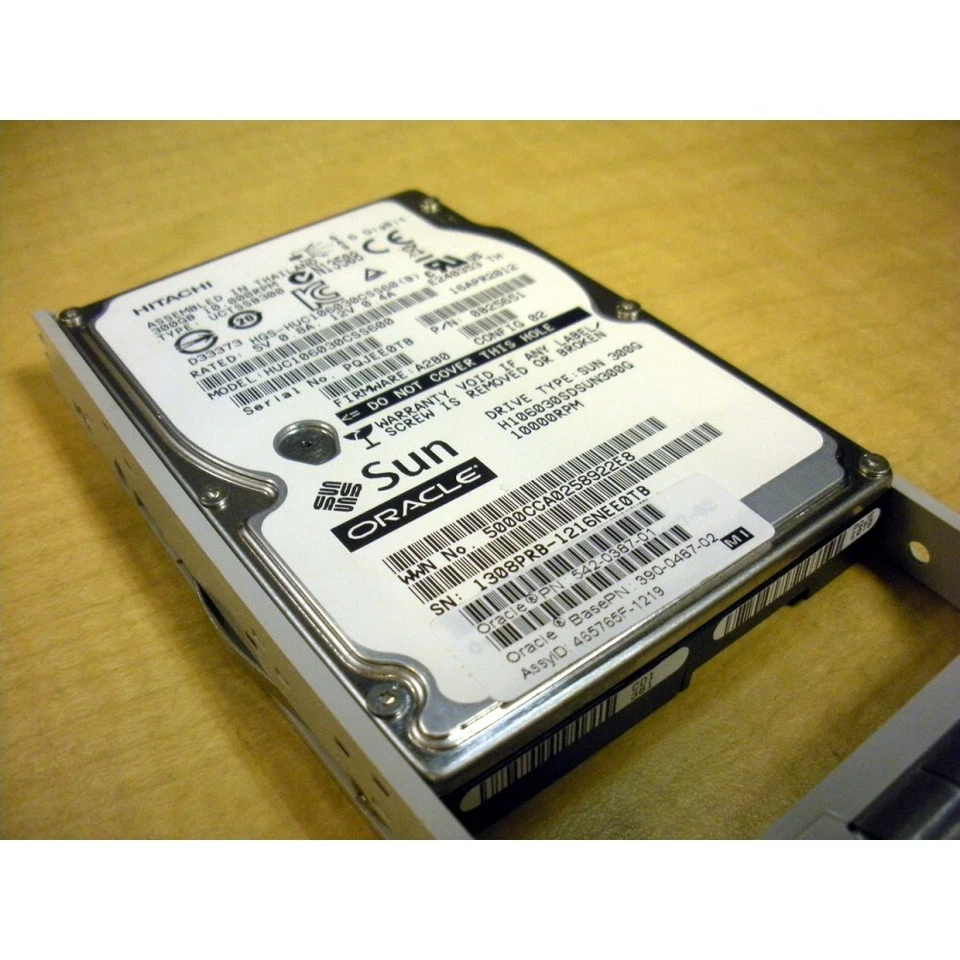 Sun 542-0387 300GB 10K SAS Drive Manta Ray Bracket X4800 XRB-SS2CM 542-0300 - Image 3 of 3