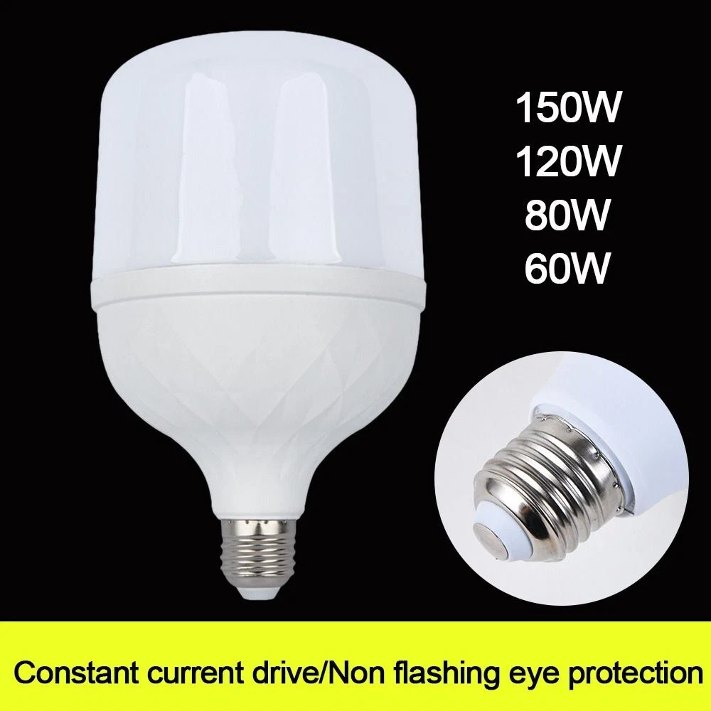 E27 LED Light Bulb White Day Light Lamp Hot Sale White Day Light Plant