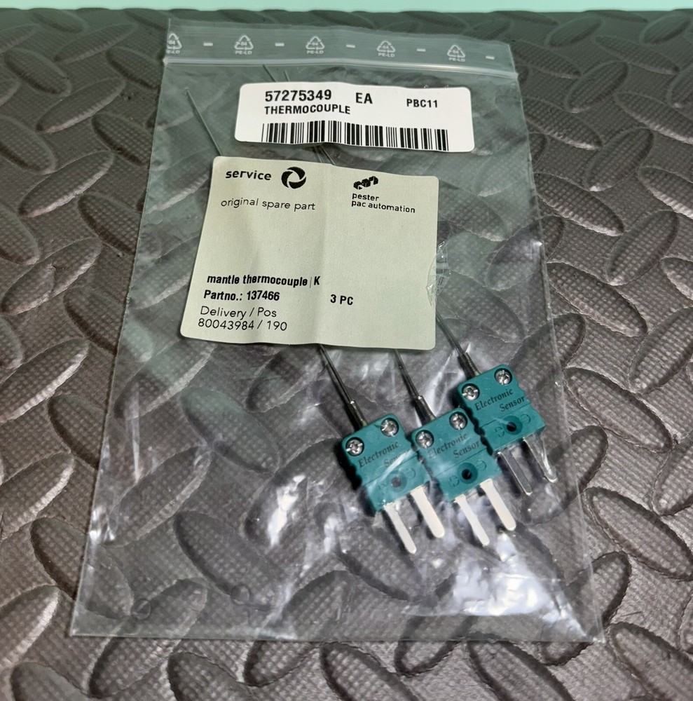 3 Piece Pester Pac Automation Mantel Thermocouple/K 137466
