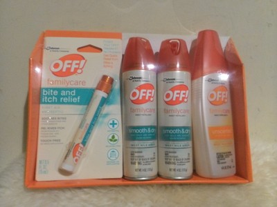 New Off Family Care Insect Repellent Smooth Dry Total 4