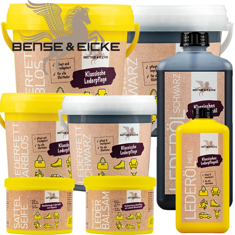 B & E Lederfett Inhalt und Farbe wählbar Lederpflege Fett Leder Schuhe