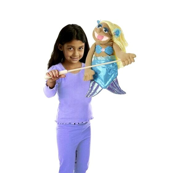 mermaid hand puppet