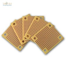 Mini Lötplatine 5er Pack, 45x39mm, Lochraster Platine, Punktrasterplatine Kupfer