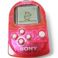 PS1 Pocket Station CLEAR PINK SCPH-4000 Console Playstation SONY Tested Working