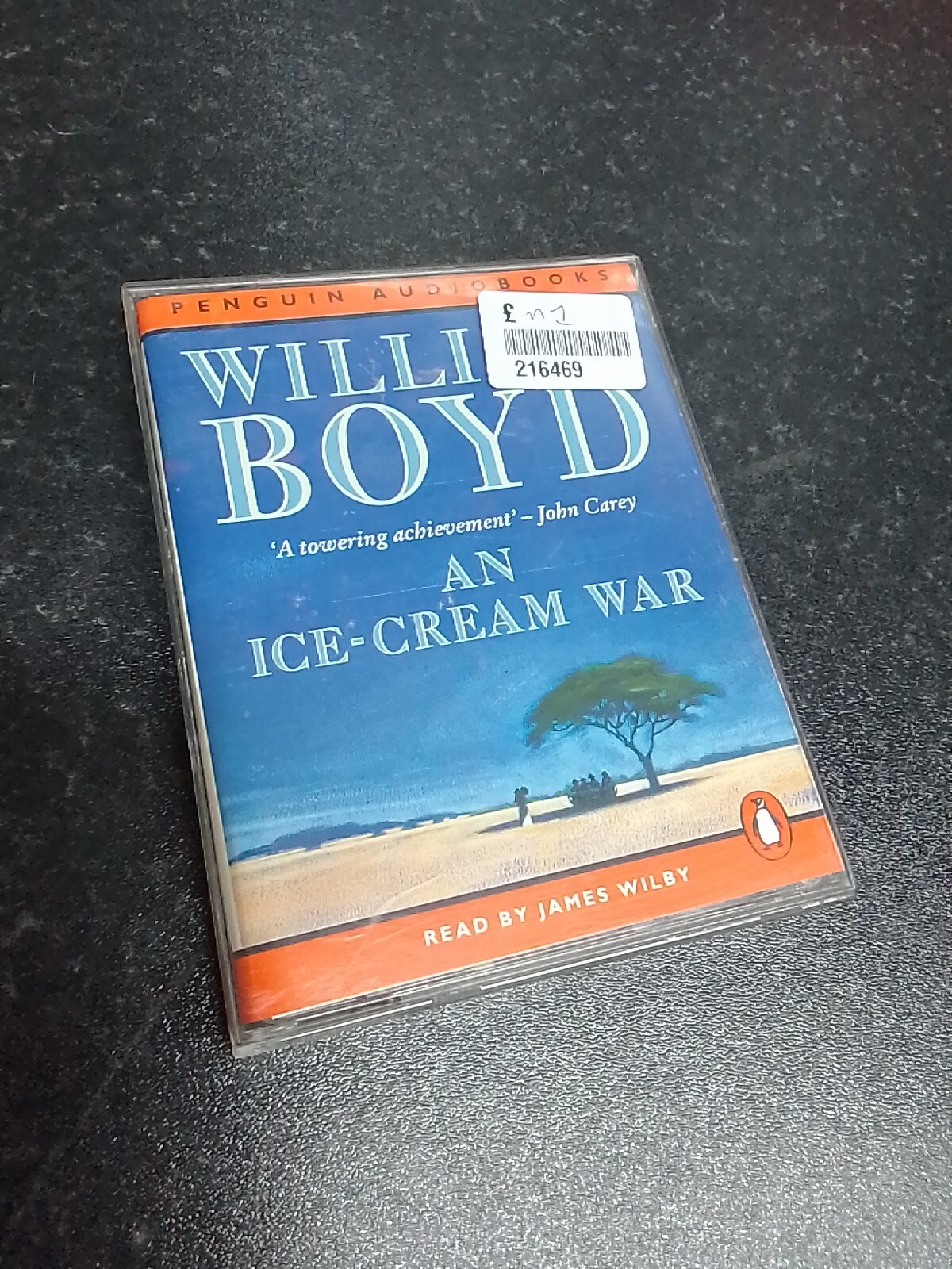 An Ice-cream War William Boyd (Penguin audiobooks) 2 Cassettes