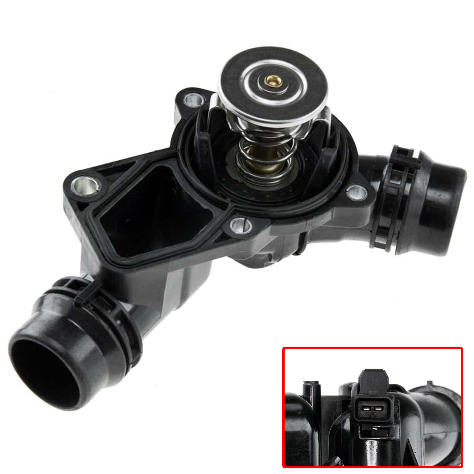 Boitier thermostat pour reparation circuit refroidissement BMW E46 E36 E60