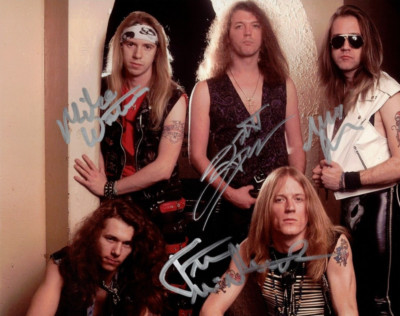 GFA Jason McMaster x4 Band * DANGEROUS TOYS * Signiertes 8x10 Foto BEWEIS D5 COA