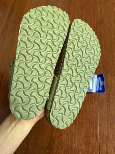 Birkenstock Gizeh Big Buckle Rivet Logo Thong Sandals Faded Khaki EU 37 US 6-6.5 - Picture 13 of 14