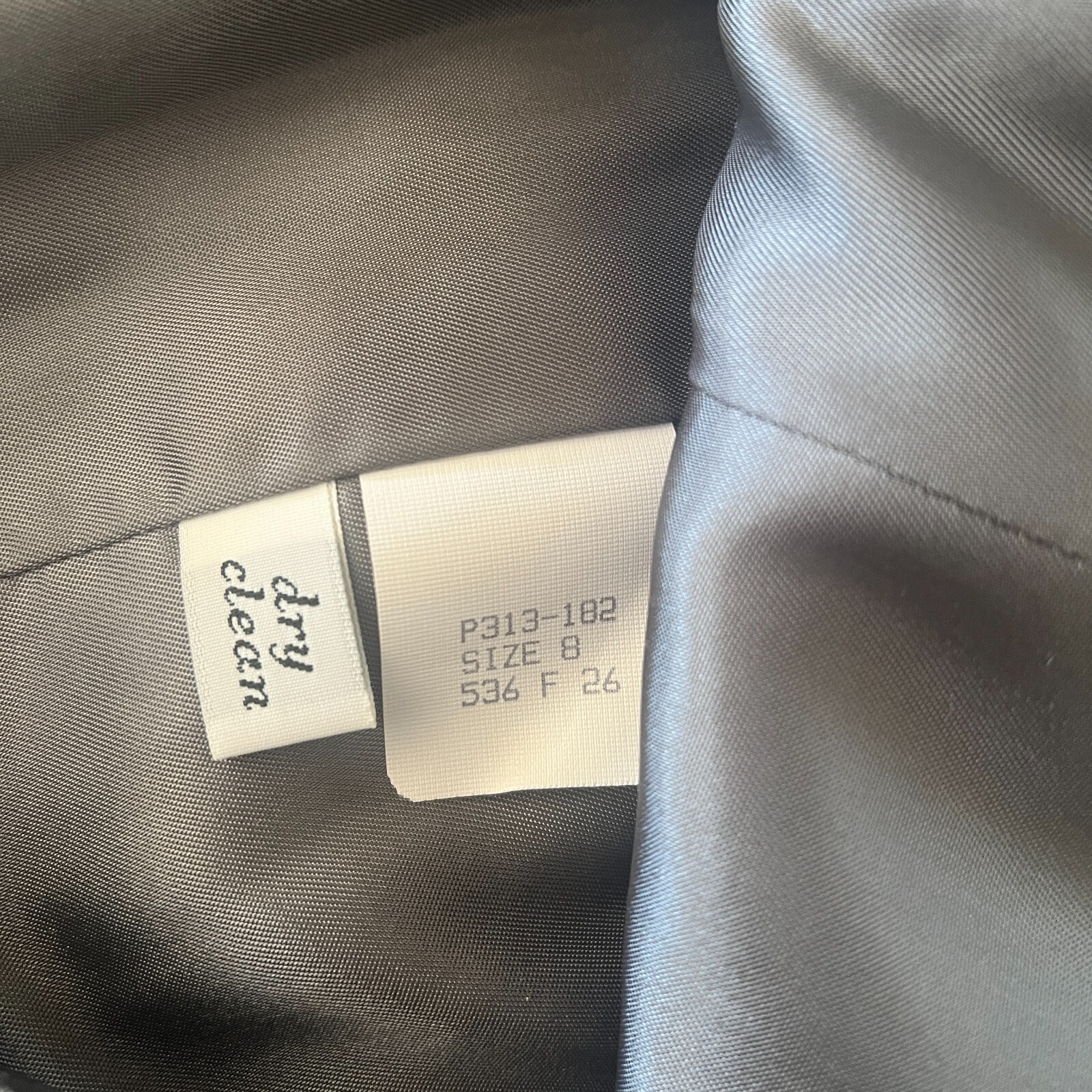 Pendleton Petite Vintage Gray Wool Blazer sz 8 10… - image 10