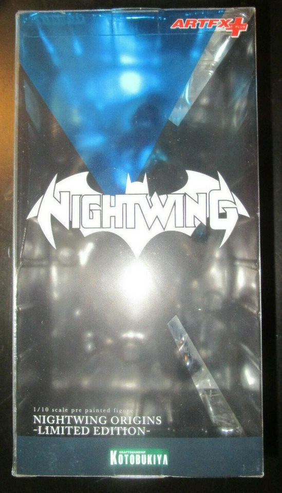 Kotobukiya Nightwing Variante Azul Dick Grayson ArtFX+ Estatua 1:10 LE NYCC 2014 Foto 2 de 4