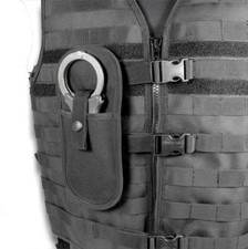 Protec Black MOLLE Modular Rigid Handcuff Pouch