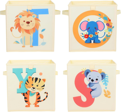 Toy Box Chest for Kids Large Pcs, Collapsible Oxford Toy