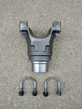 9" Ford 1330 Long Pinion Yoke - 5" Long - Rearend Axle - 9 Inch - U-Bolts - NEW