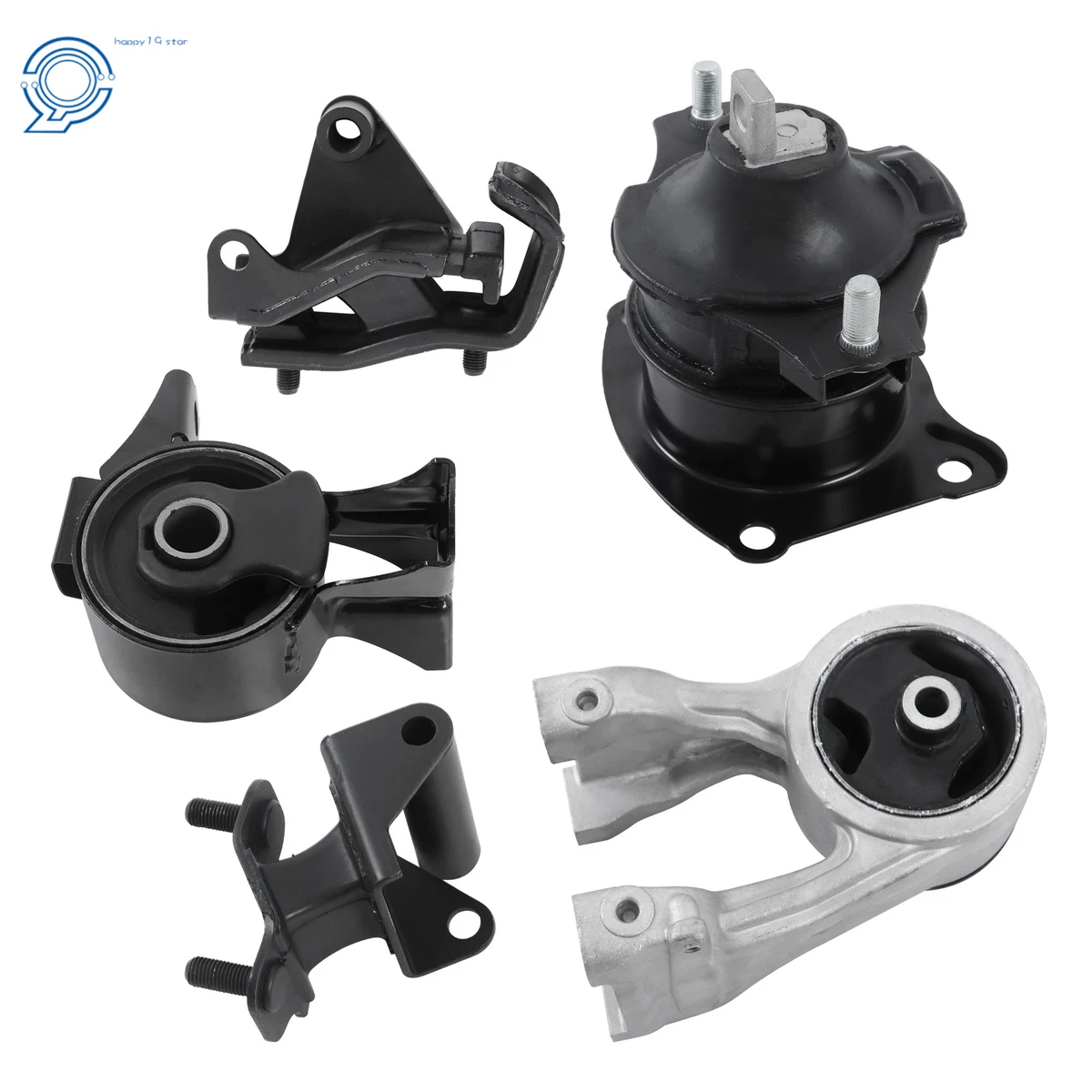 🛠️ Juego Soportes Motor Honda Odyssey 5 Puertas 3.5L – EX LX – 5 Piezas – 3 Años Garantía
