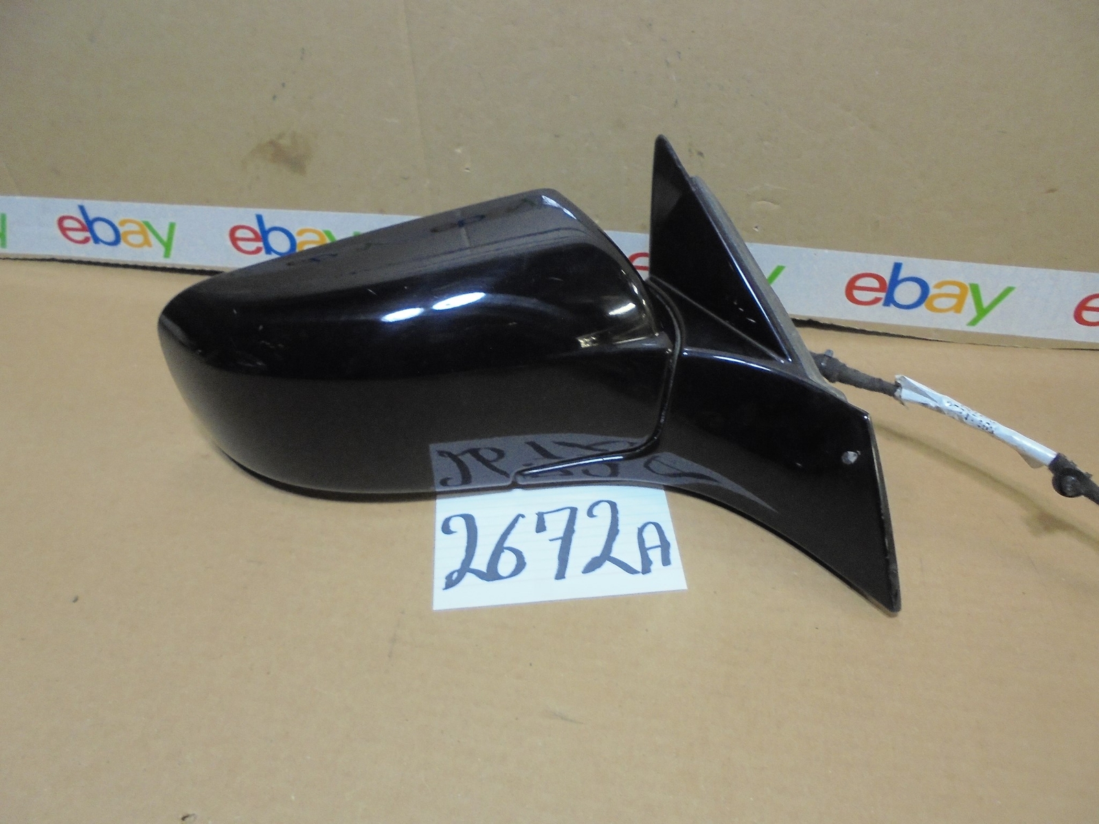 03 - 07 CADILLAC CTS Passenger side Power Mirror Used Black #2672-A