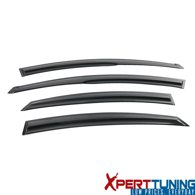 Se adapta a 11-14 Hyundai Sonata Mugen Estilo Acrílico Ventana Viseras Ventilación Deflector 4 Piezas Foto 2 de 4