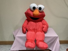 VTG. 1995 TYCO/JIM HENSON LARGE PLUSH SESAME STREET ELMO, 25 IN., CLEAN 