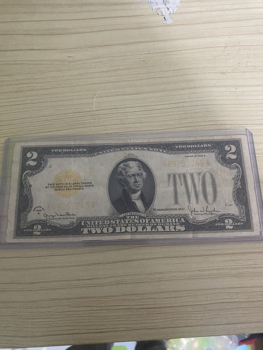 新作，大人気 ３０００円 スタート アメリカ 1928年 2ドル紙幣 71152969