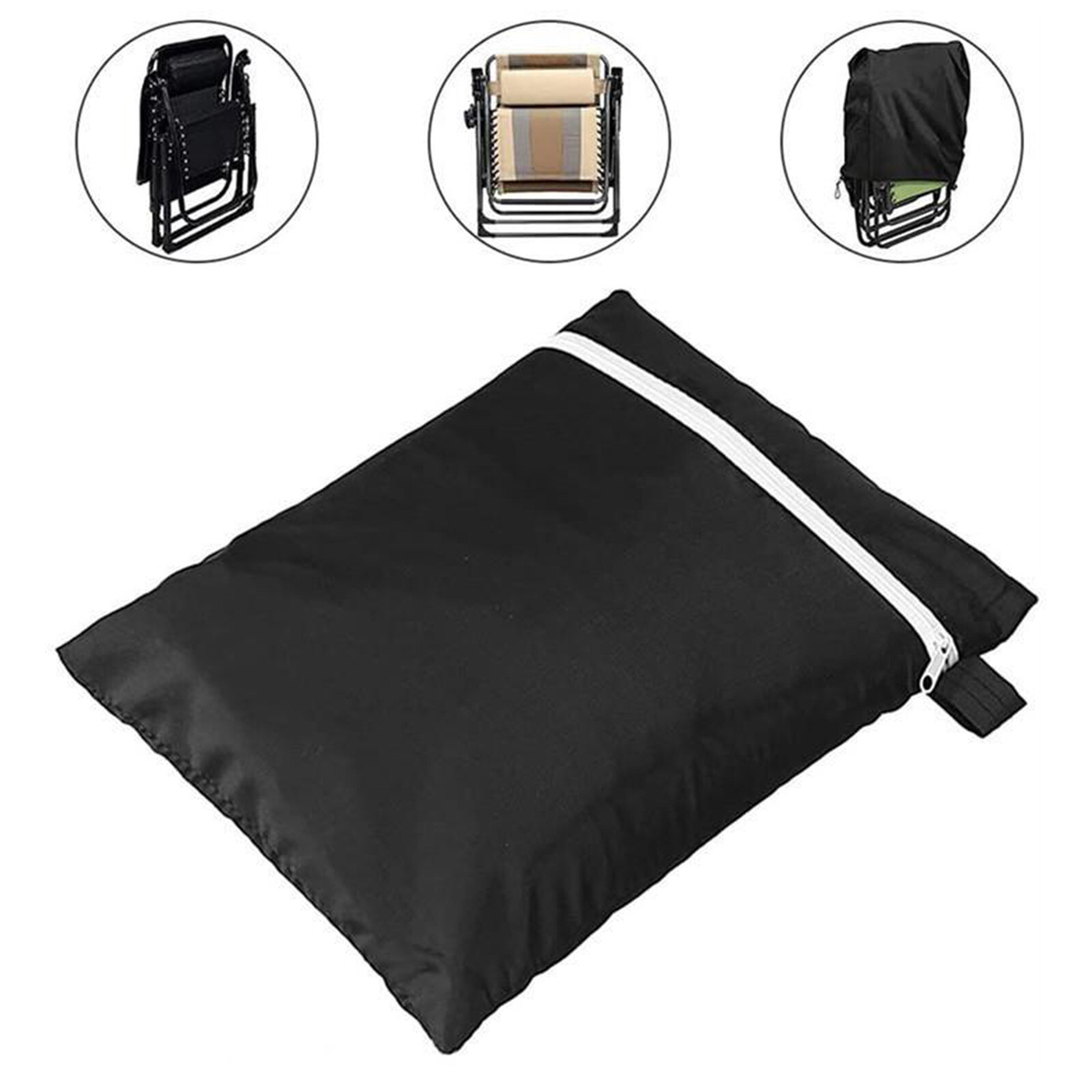 Oxford Cloth Folding Chair Cover Waterproof Furniture Covers for