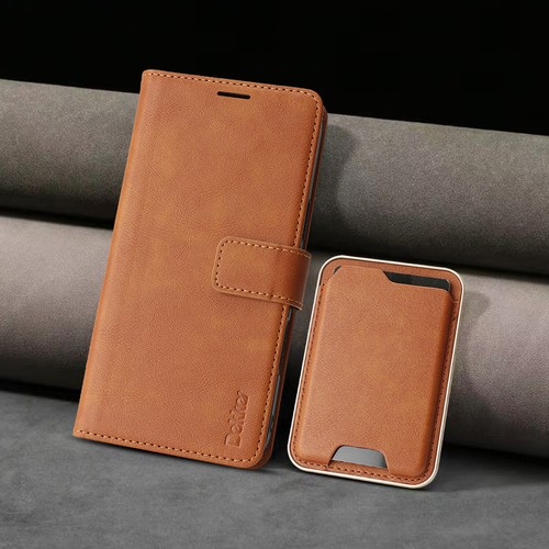 For iPhone 16 Pro Max 16E 15 14 13 Detachable Magnetic Wallet Card Holder Case - 第 8/25 張圖片