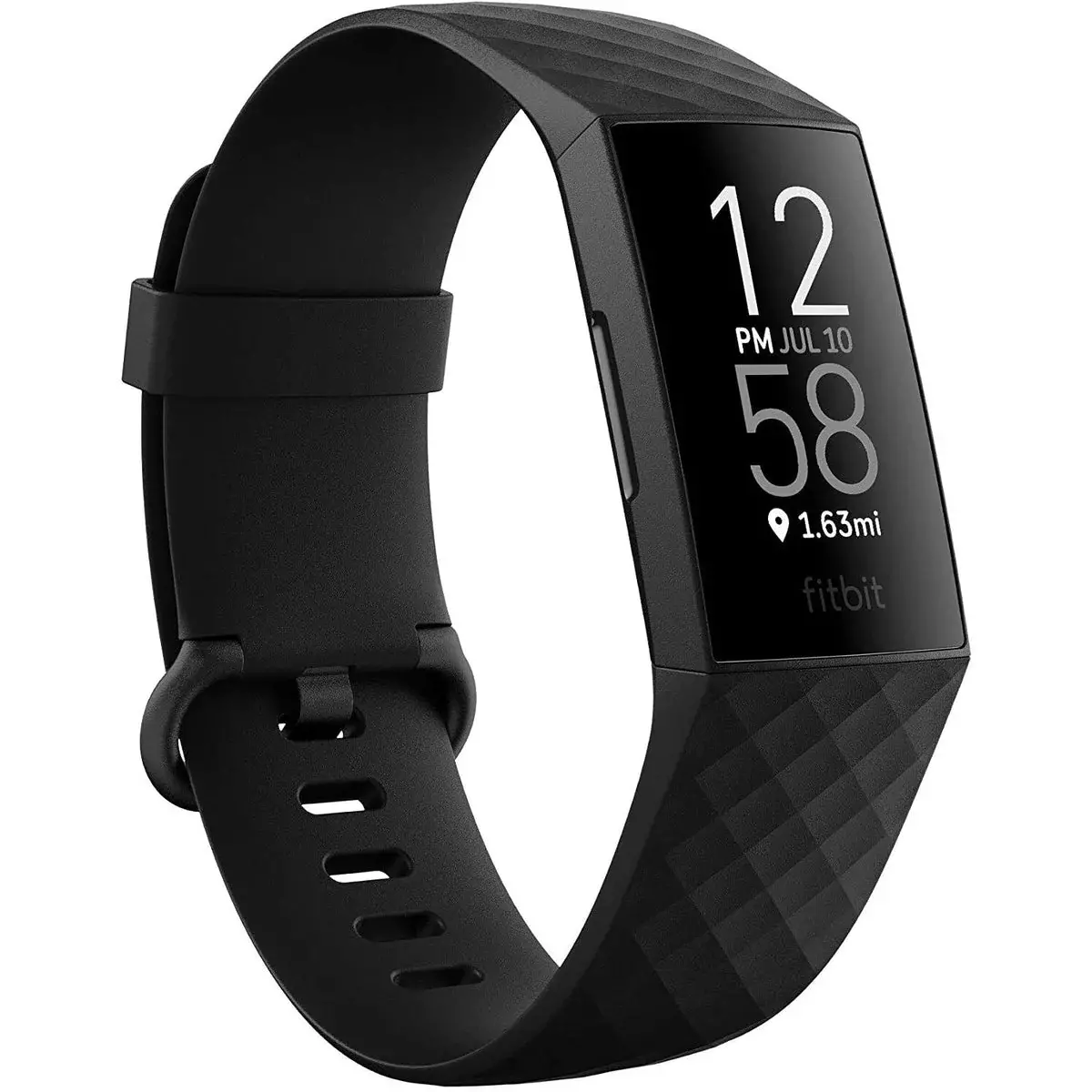 Fitbit Charge 4 Advanced Fitness Tracker w GPS Black Refurbished
